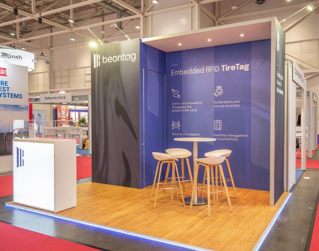 Kleine beursstand 4x3 meter